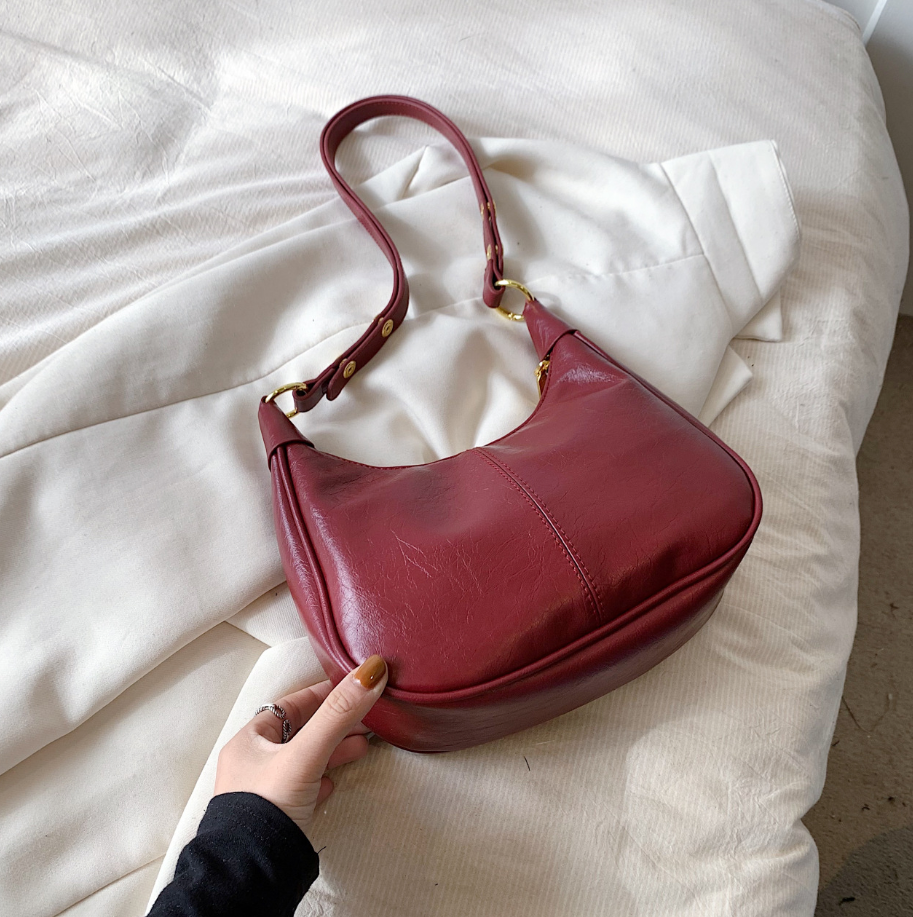 Stylish Zipper Tote Bag with Adjustable Shoulder Strap