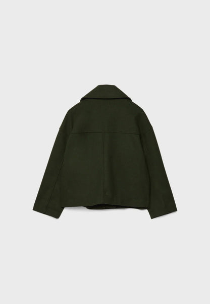 Classic Female Short Jacket - Elegant Open Front Design