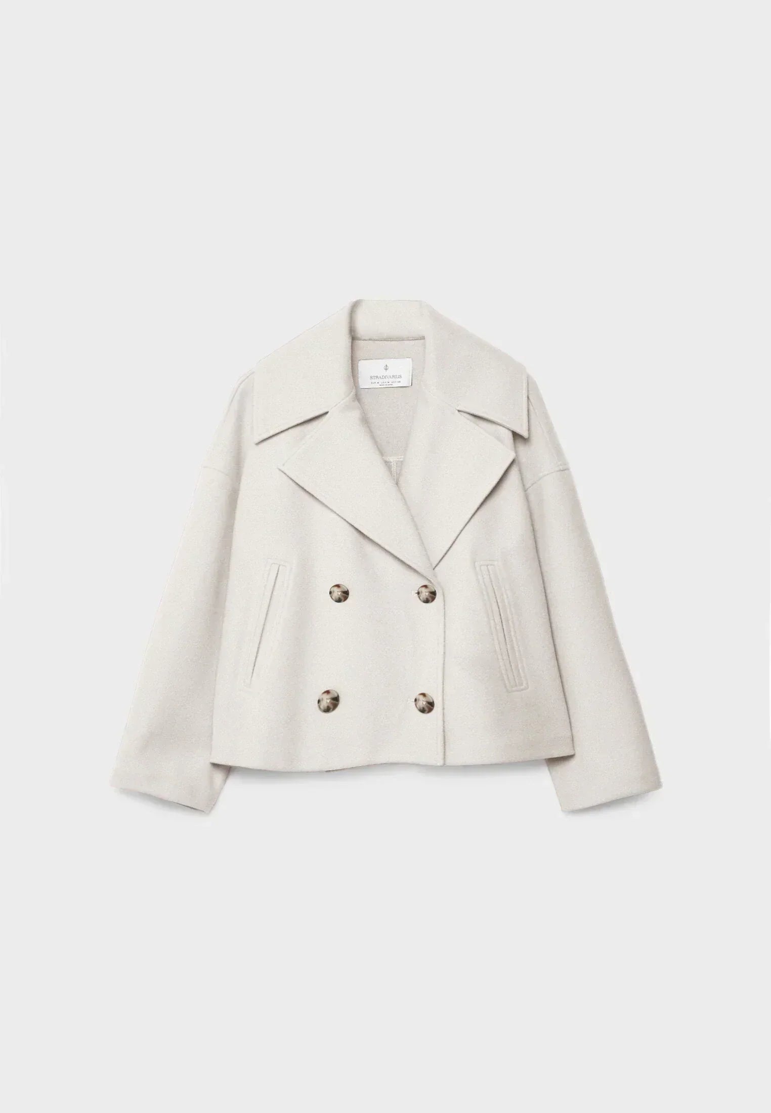 Classic Female Short Jacket - Elegant Open Front Design - Vossary