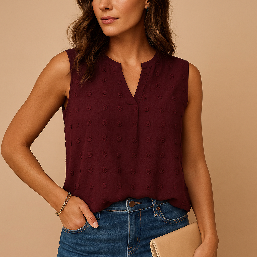 Chic V-Neck Tank Top for Women