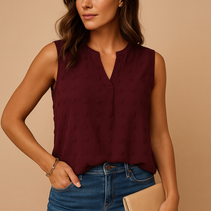 Chic V-Neck Tank Top for Women