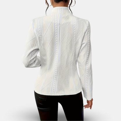 Stylish Patterned Jacket for Women Everyday Wear