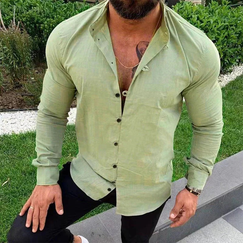 Relaxed Fit Casual Button Down Shirt