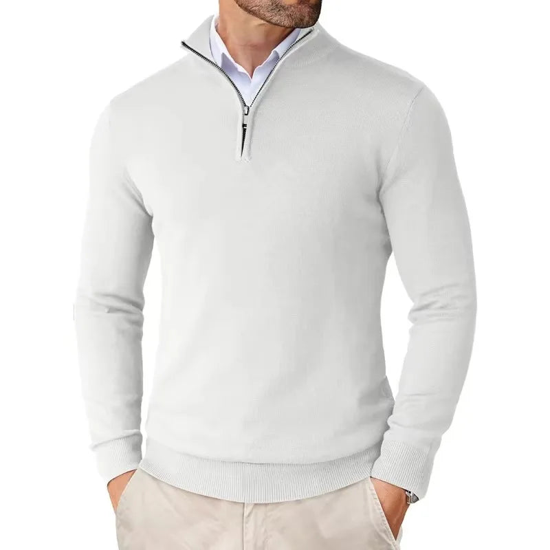 Comfy Classic Crew Neck Cotton Sweater