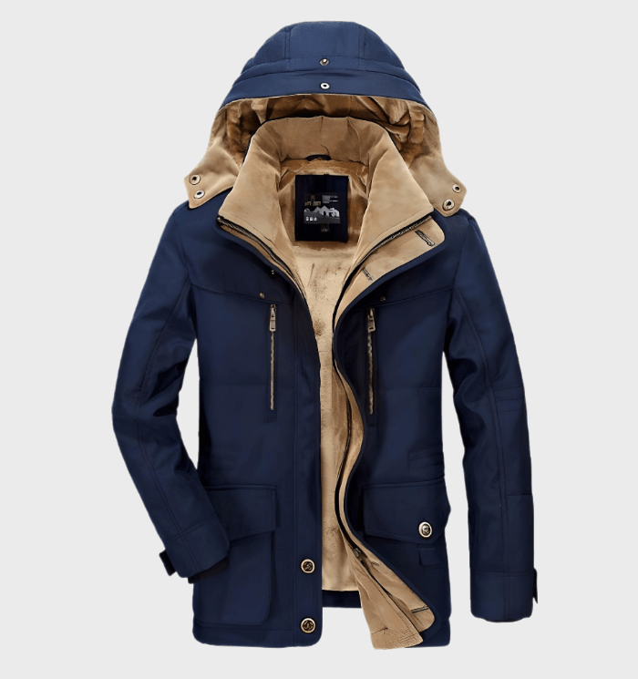 Warm Men's Insulated Winter Coat