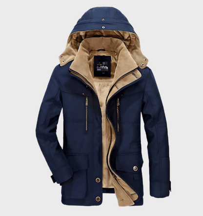Warm Men's Insulated Winter Coat