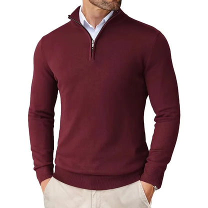 Comfy Classic Crew Neck Cotton Sweater