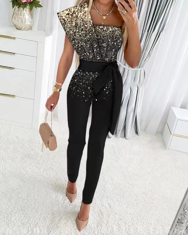 Chic Off The Shoulder Romper - EasyApparels