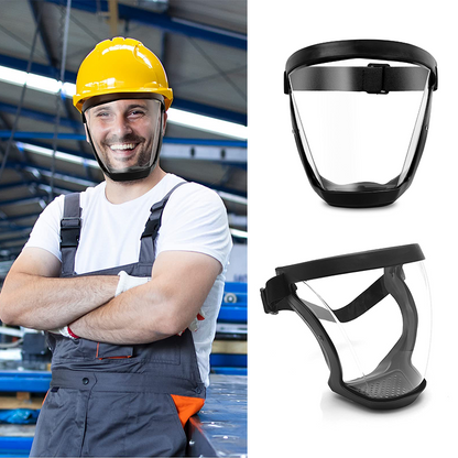Clear Face Visor Anti Fog Waterproof Protective Shield - Luxicro