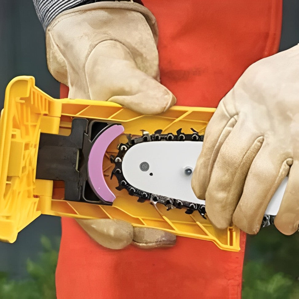 Compact Chainsaw Blade Sharpener Kit - Luxicro