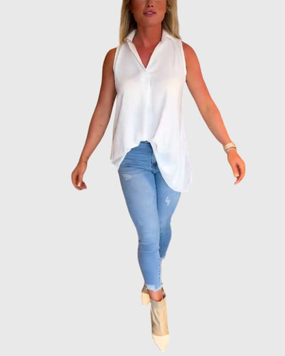 Women's Tank Style Summer Top - Vossary