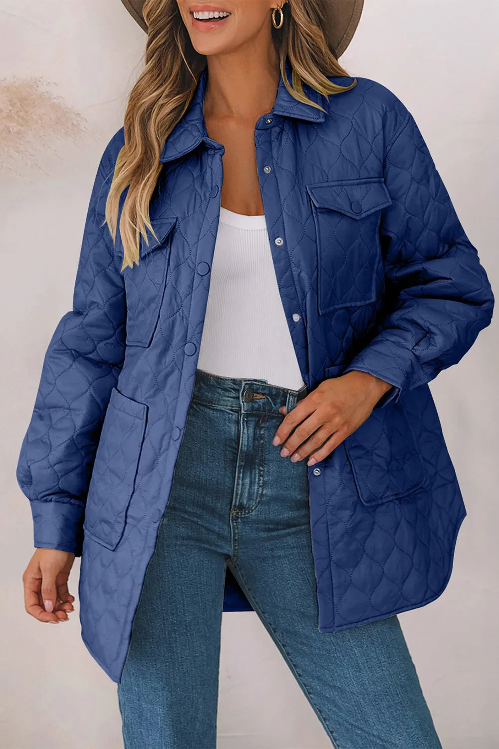 Warm Zip Up Parka Winter Jacket