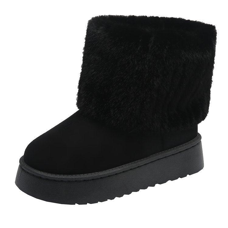 Warm Waterproof Ladies Snow Boots
