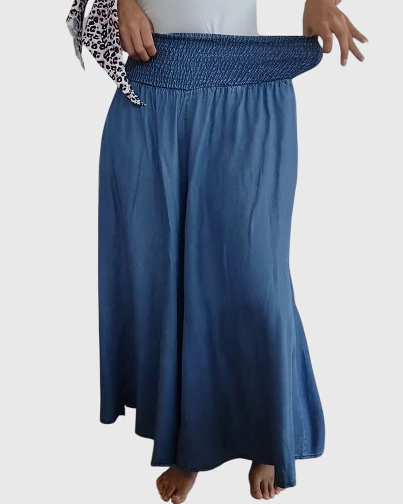 Comfortable Stretch Waist Trousers for Women