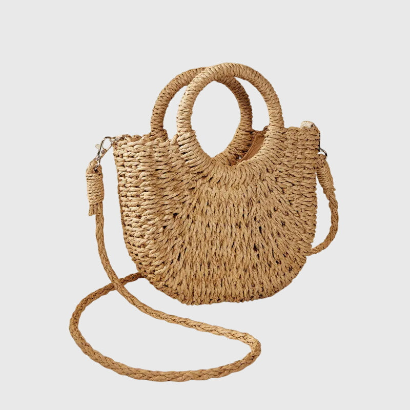 Stylish Women's Canvas Beach Bag - Vossary