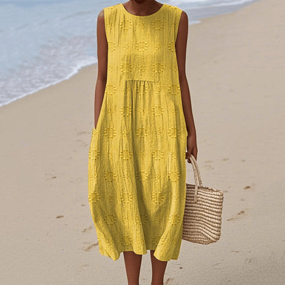 Comfortable Floral Midi Dress for Women
