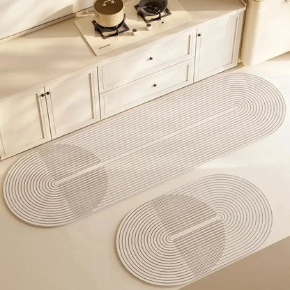 Absorbent Non-Slip Kitchen Mat - DryLane-Model A-40x60cm-The Livary