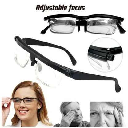 Adjustable Glasses for Close & Distant Vision - VisiFlex-The Livary