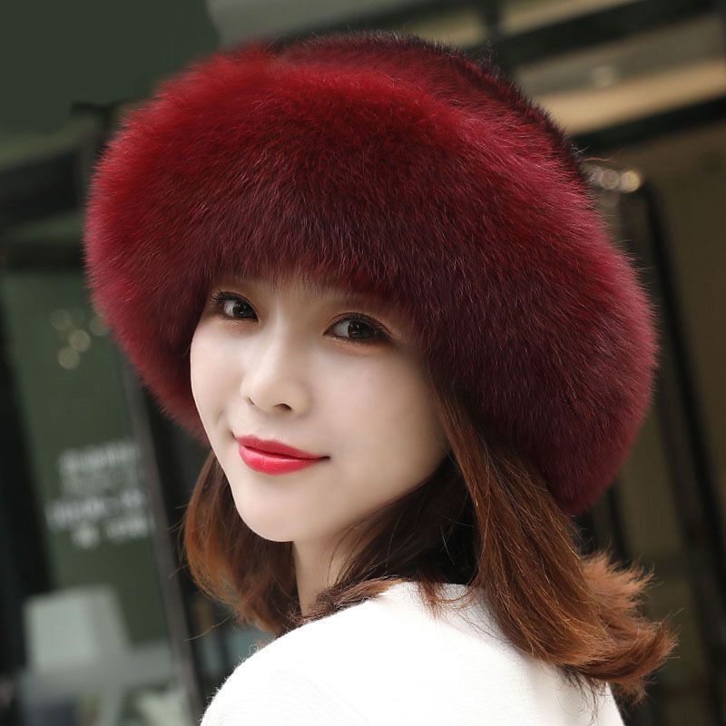 Soft Fuzzy Ladies Winter Beanie Hat