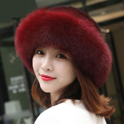 Soft Fuzzy Ladies Winter Beanie Hat