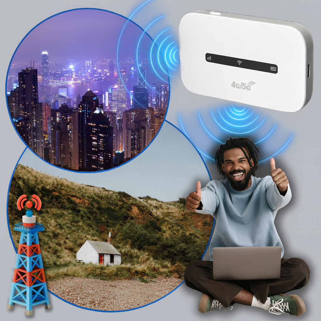 Compact Travel Wi-Fi Hotspot