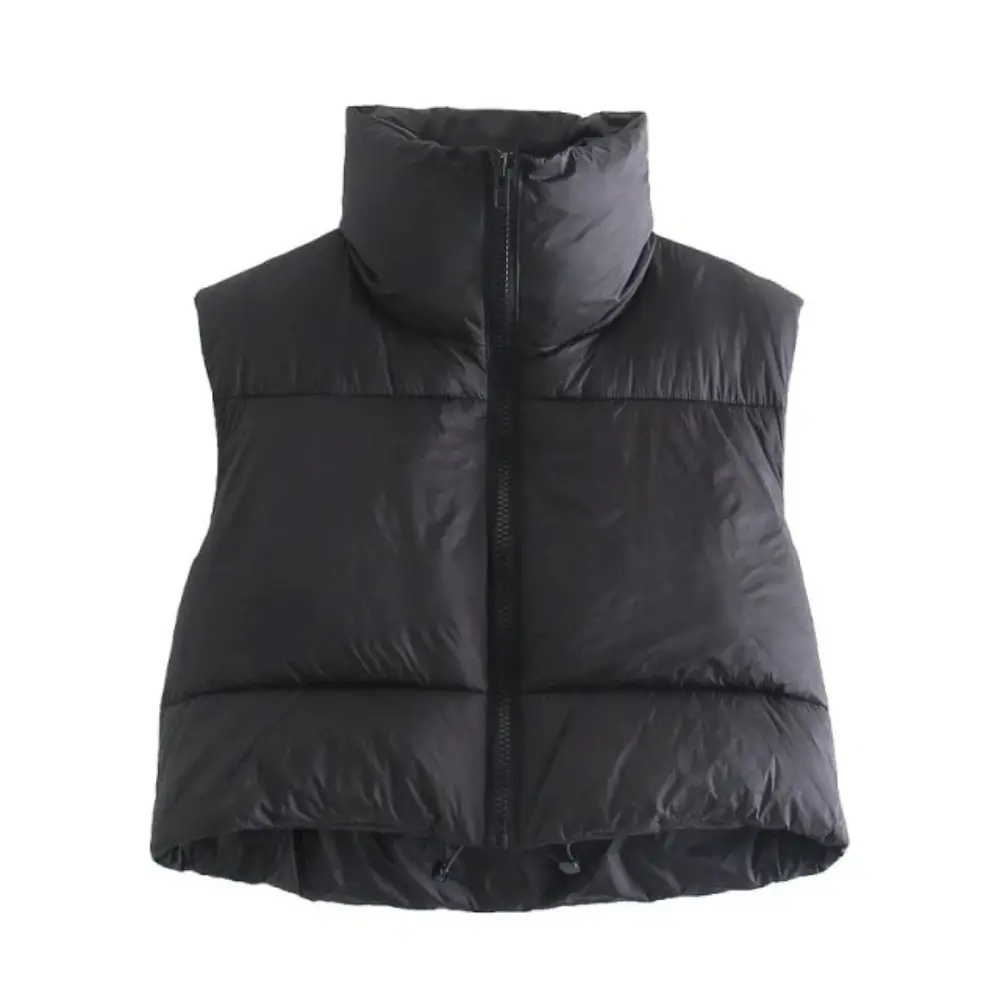 Women's Short Puffer Down Vest