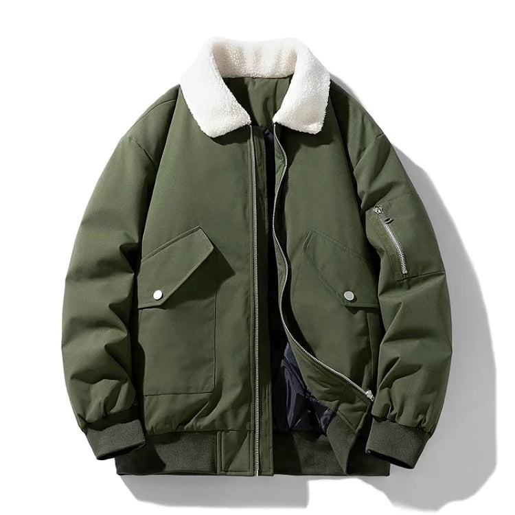 Fleece Lined Travel Coat - Vossary