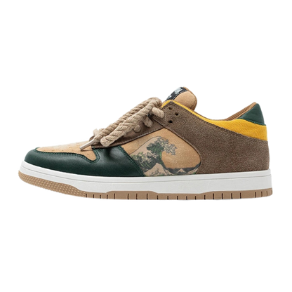 Stylish Unisex Wave Platform Sneakers - Pexav