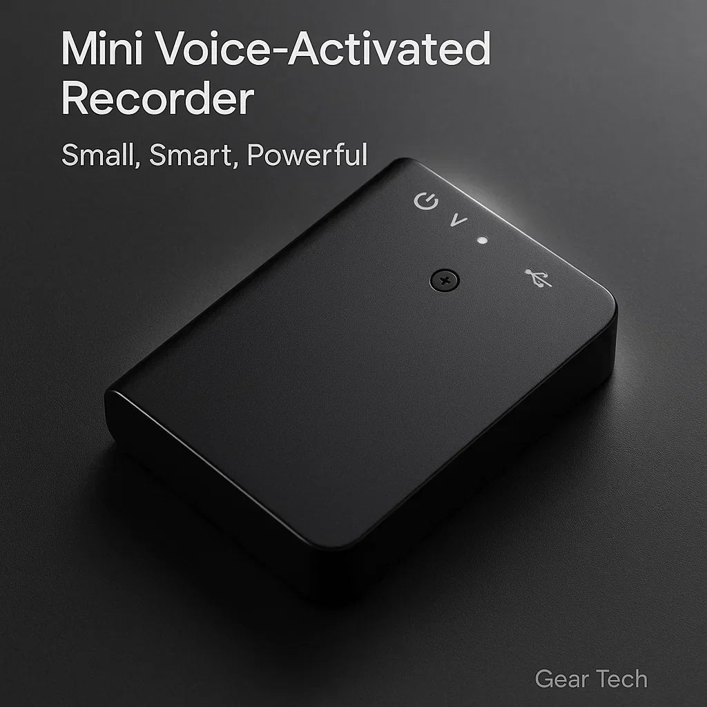 Compact Handsfree Digital Voice Recorder