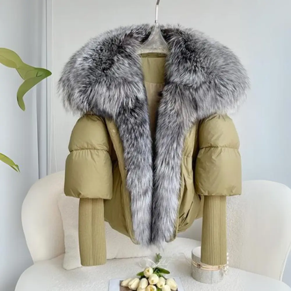 Warm Winter Down Filled Puffer Coat