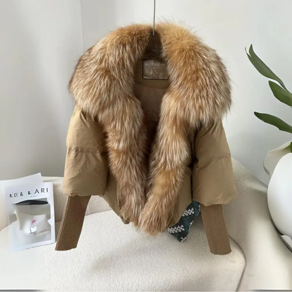 Warm Winter Down Filled Puffer Coat