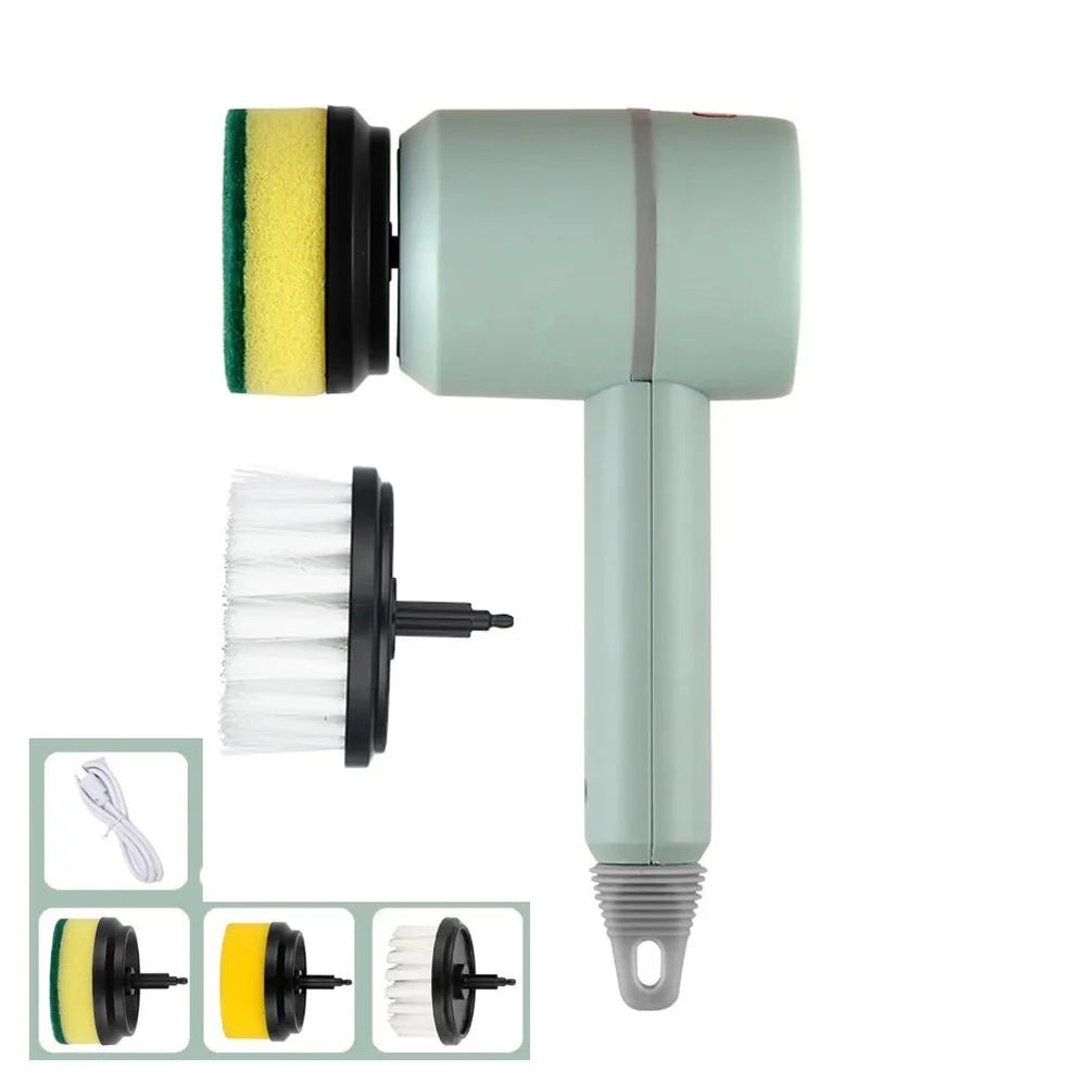 Easy Spin Dish Brush with Strong Bristles - Pexav