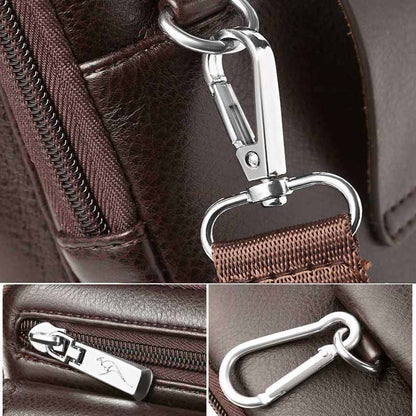 Leather Mens Small Crossbody Bag