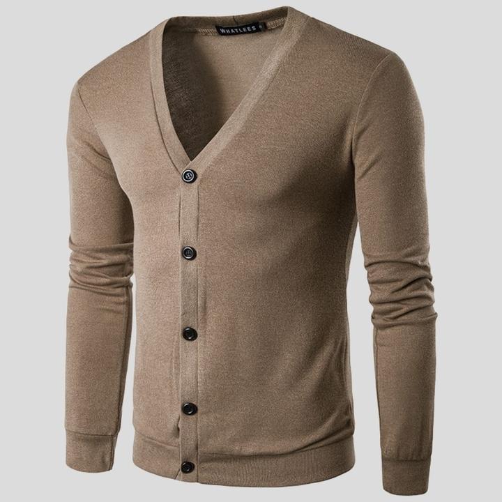 Comfortable Men's Cotton Sweater Coat