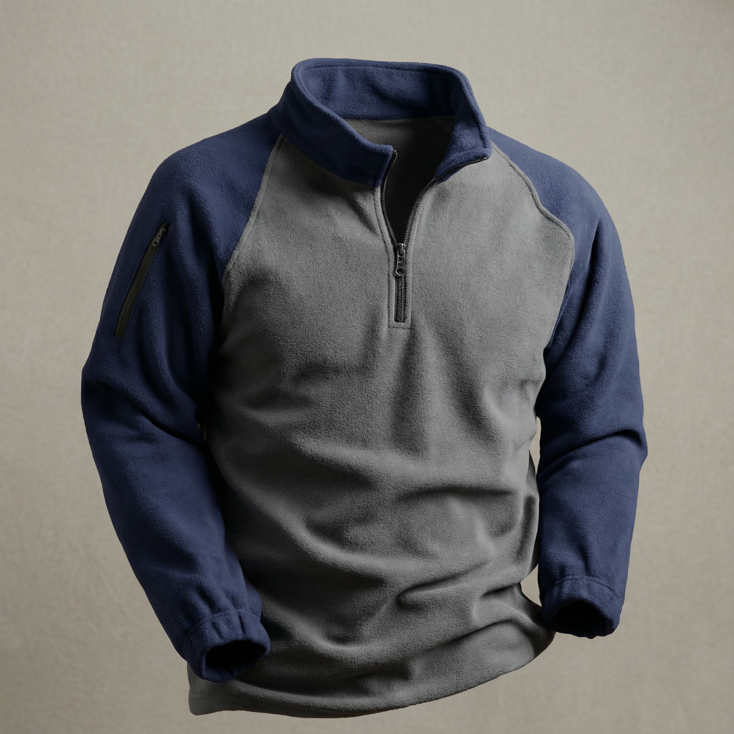 Warm Tech Fleece Quarter Zip Jacket