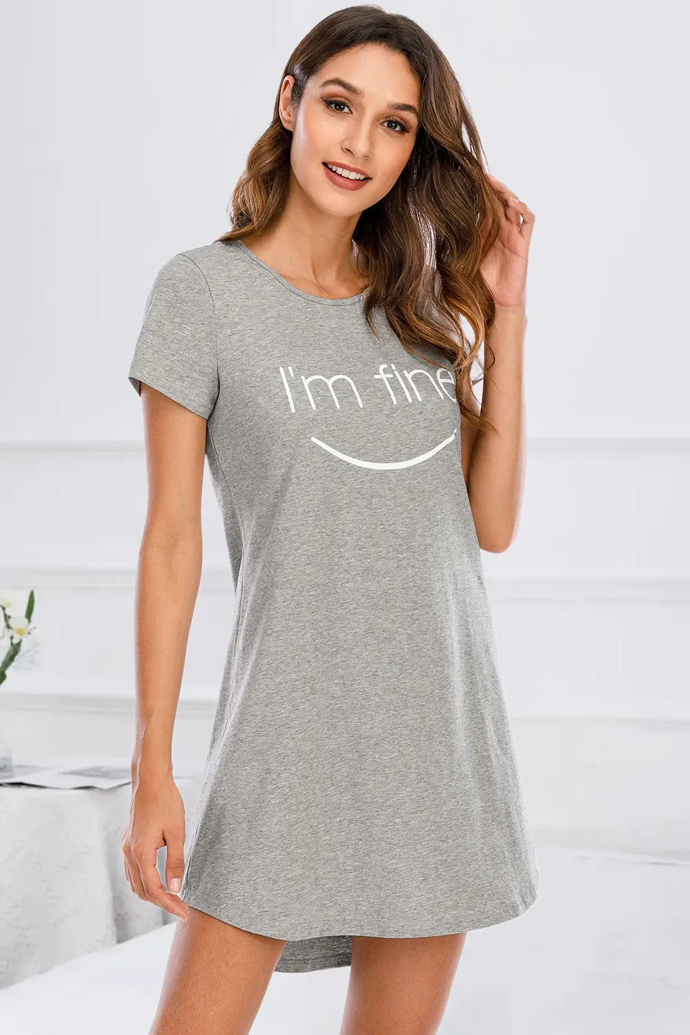 Casual Crew Neck Summer Sundress - EasyApparels