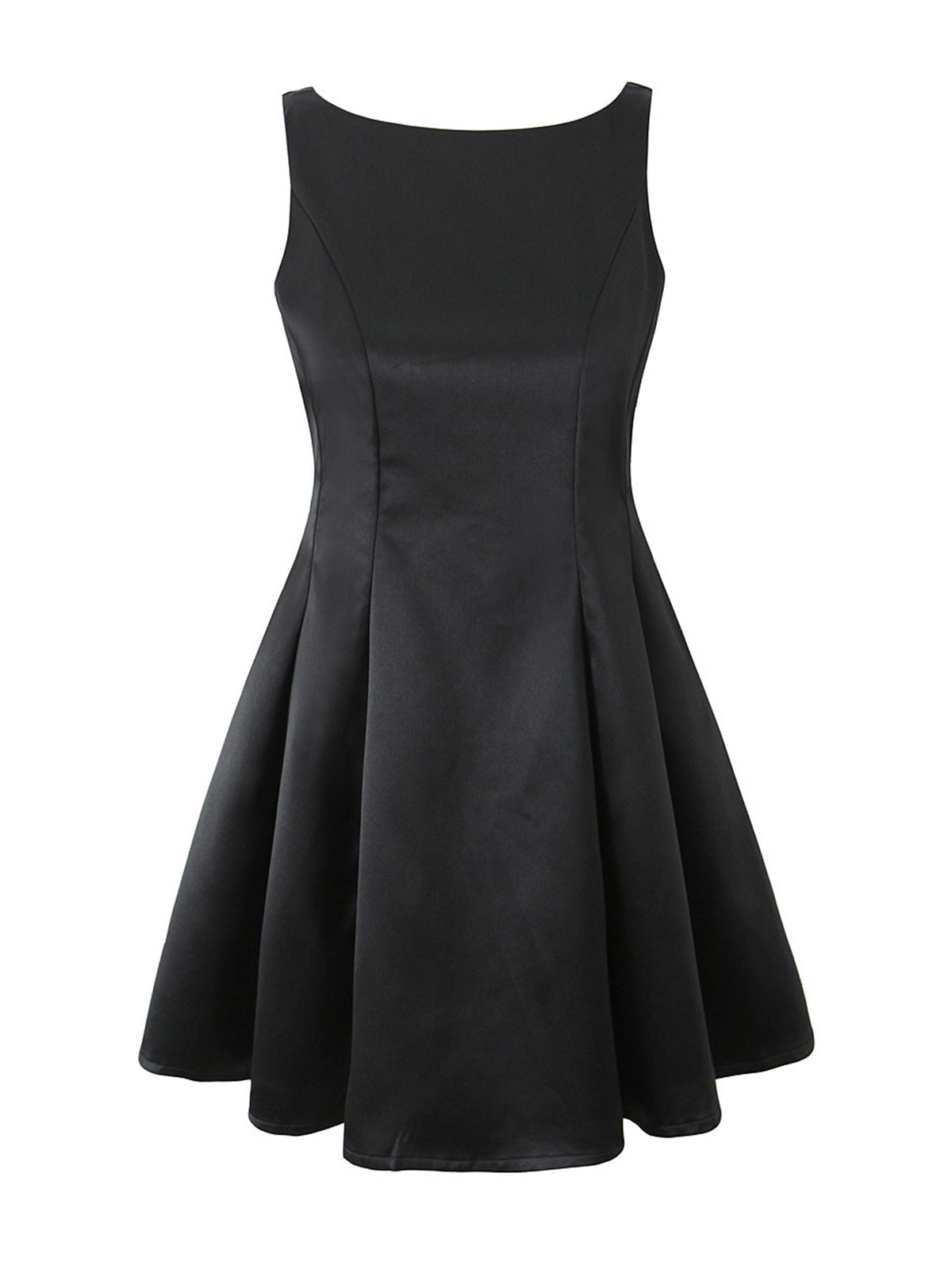 Flowy Open Back Summer Dress - EasyApparels