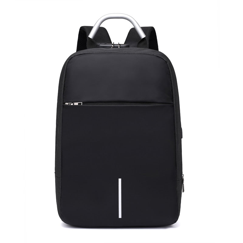 Secure Laptop Backpack with Hidden Pockets and USB Port