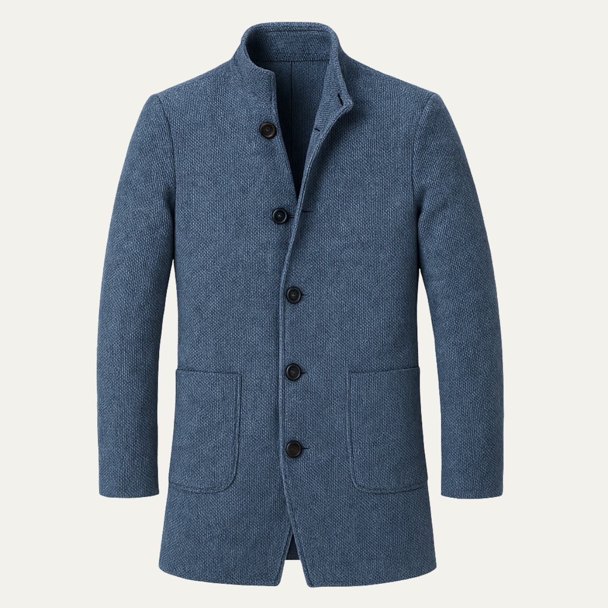 Warm Men's Plaid Winter Coat - Vossary