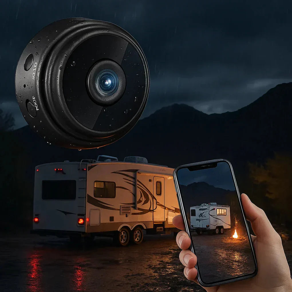 Clear Wireless Rear View Camera for RVs and Trucks - Vossary