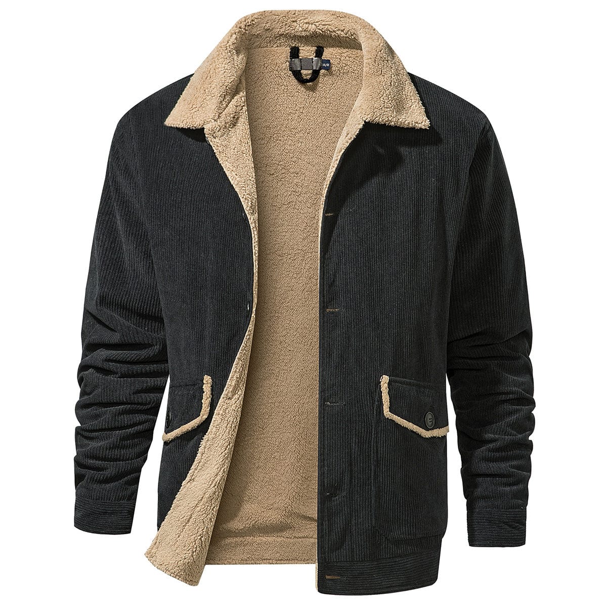 Casual Open Front Collar Jacket