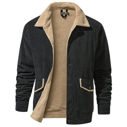 Casual Open Front Collar Jacket