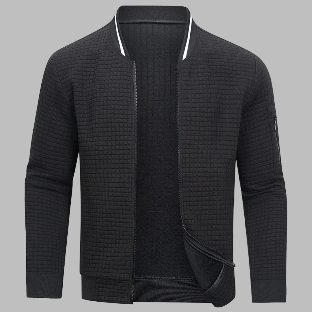 Cozy Fleece Mens Zip Up Jacket - Vossary
