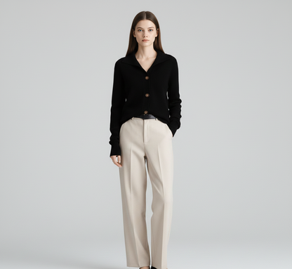 Soft Women's Wool Cardigan