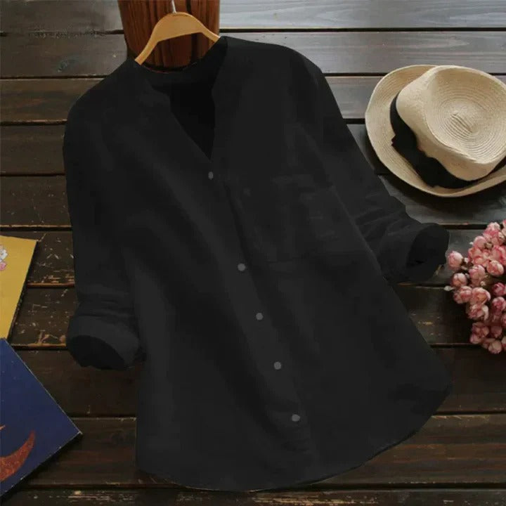 Relaxed Fit Cotton Women's Casual Shirt