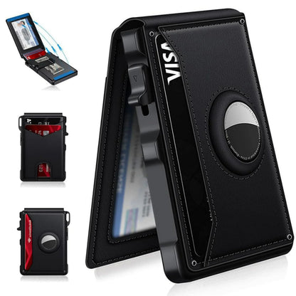 Thin RFID Leather Wallet Card Holder 2025
