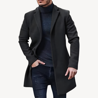 Slim Fit Waterproof Trench Coat - Vossary