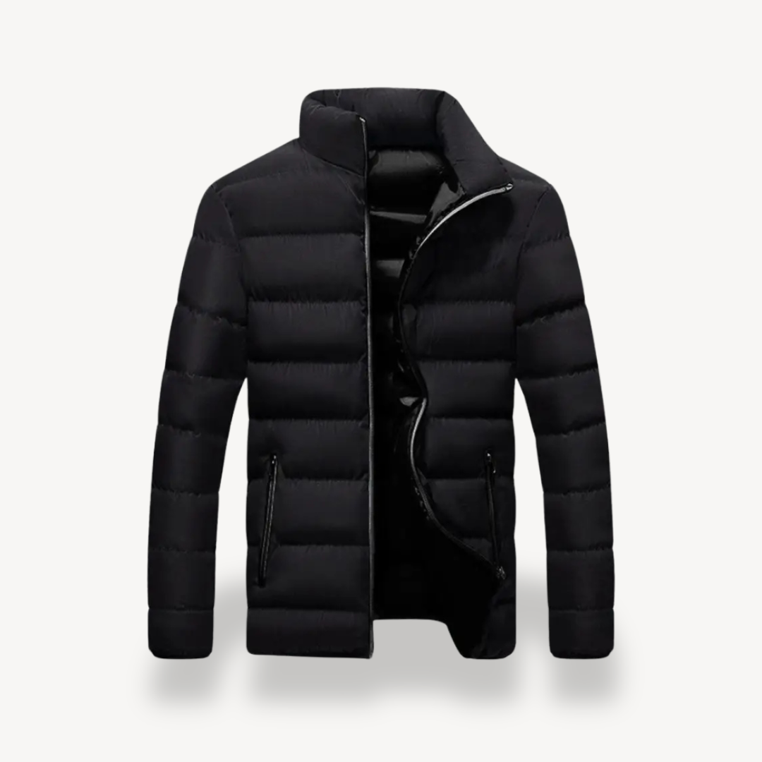 Warm Padded Men's Zip Jacket
