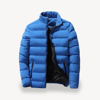 Warm Padded Men's Zip Jacket
