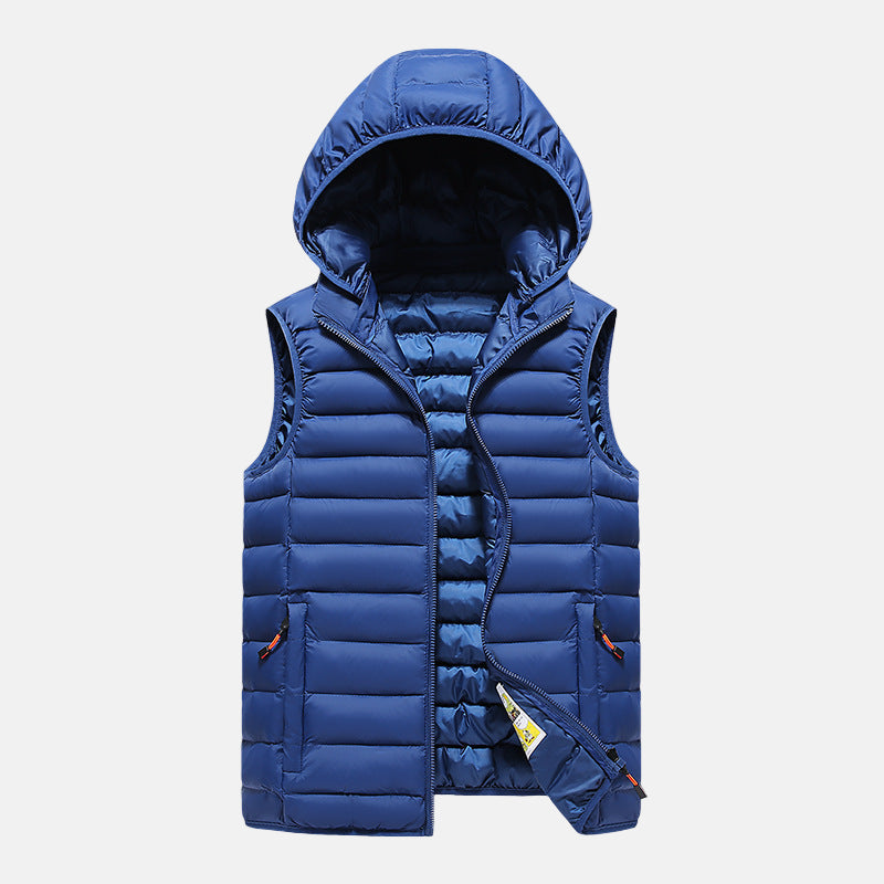 Warm Padded Mens Waistcoat Coat - EasyApparels